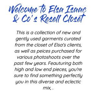 Meet your Posher, Elsa